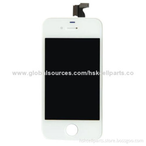 Mobile Phone Display for iPhone 4, with Touch Digitizer, White